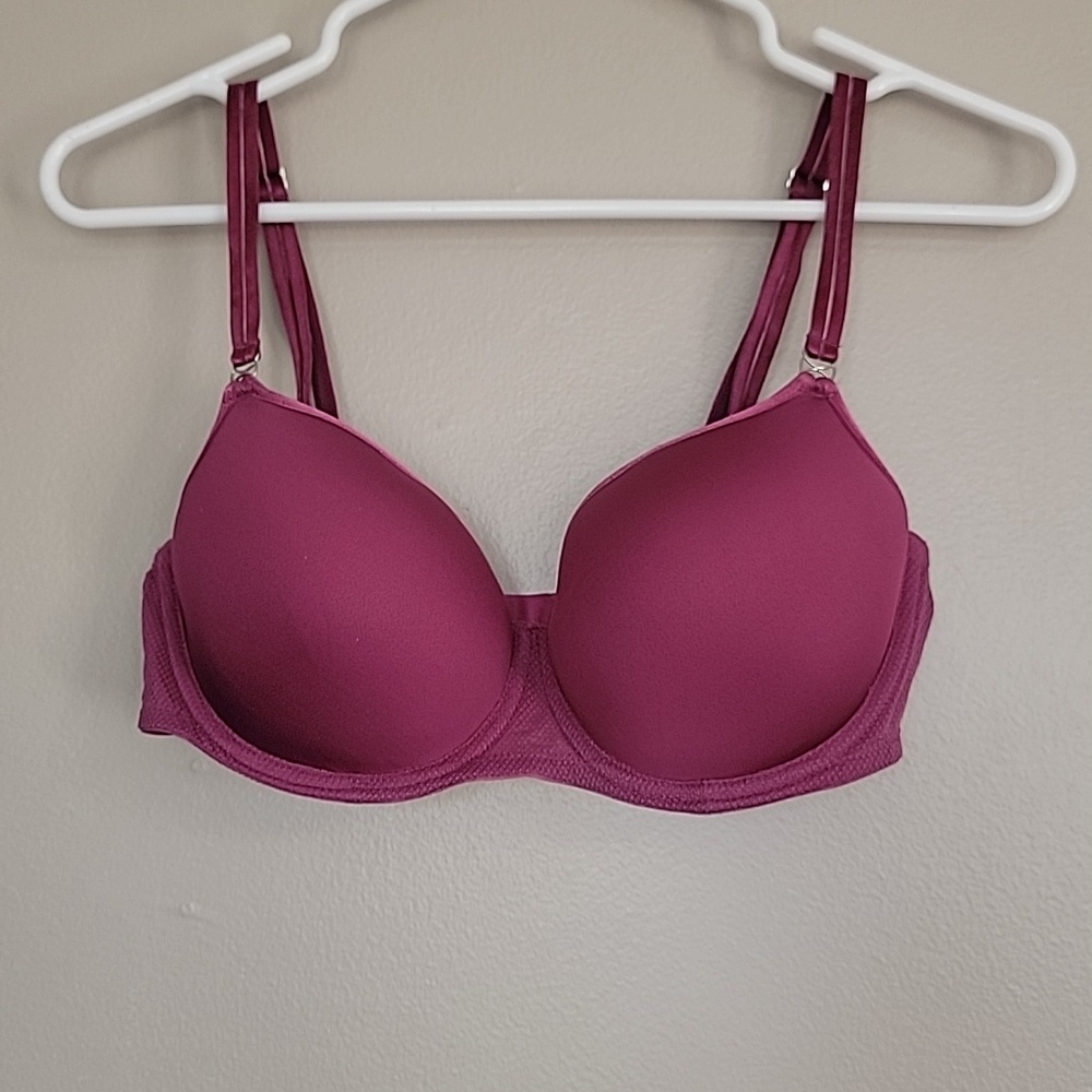 Montelle Purple Padded Underwire Bra Size 34E